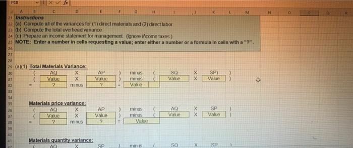 ~ ~ I F H 1 P26 2A Compute vanances and ecopare