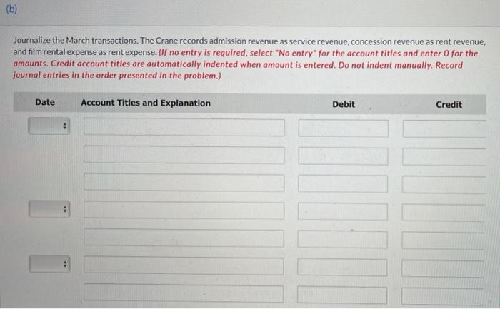 features of sequential theme movies. On March 1, the ledger of The