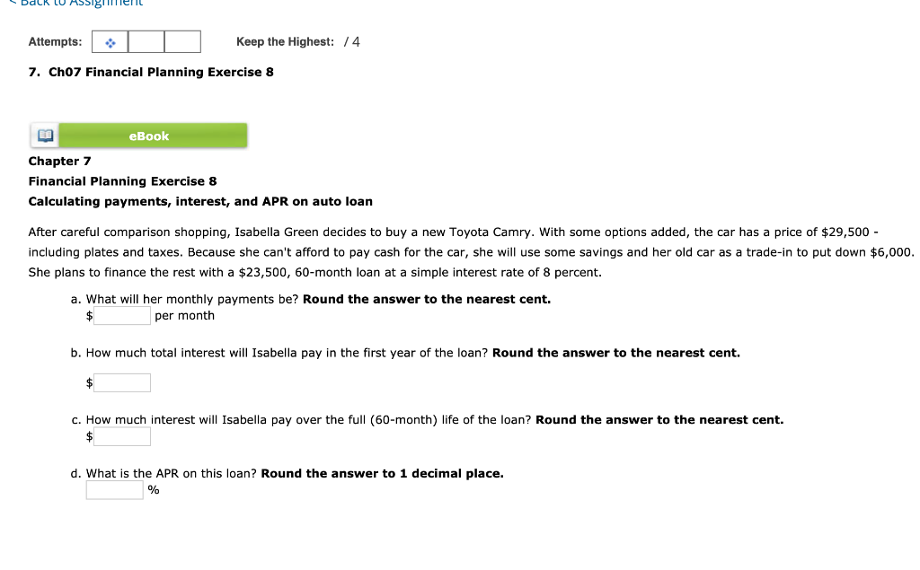Please answer question 1-4 ment Attempts: Keep the Highest: 14 7. Choz