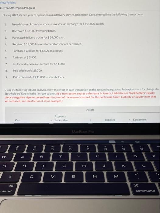  1 2 3 View Policies Current Attempt in Progress During 2022,