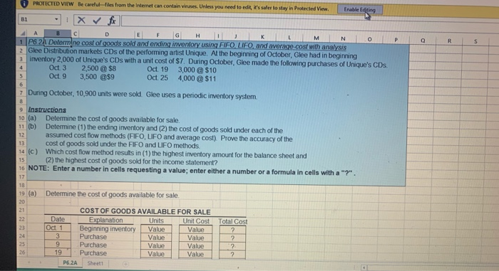 and (3) 250 units at $8. Assuming there are 360 units on
