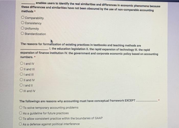  enables users to identify the real similarities and differences in economic