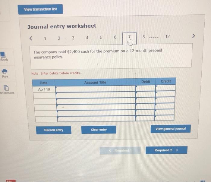 pay within 30 days April 13 The company paid 511,600 cash to