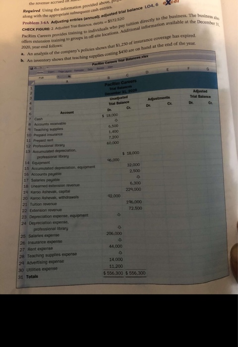  3-6A the revenue accrued on Ragwird Using the information provided above,