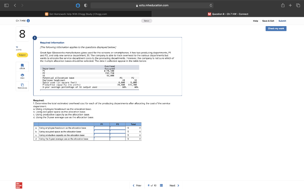A ezto.mheducation.com U + D Get Homework Help With Chege Study