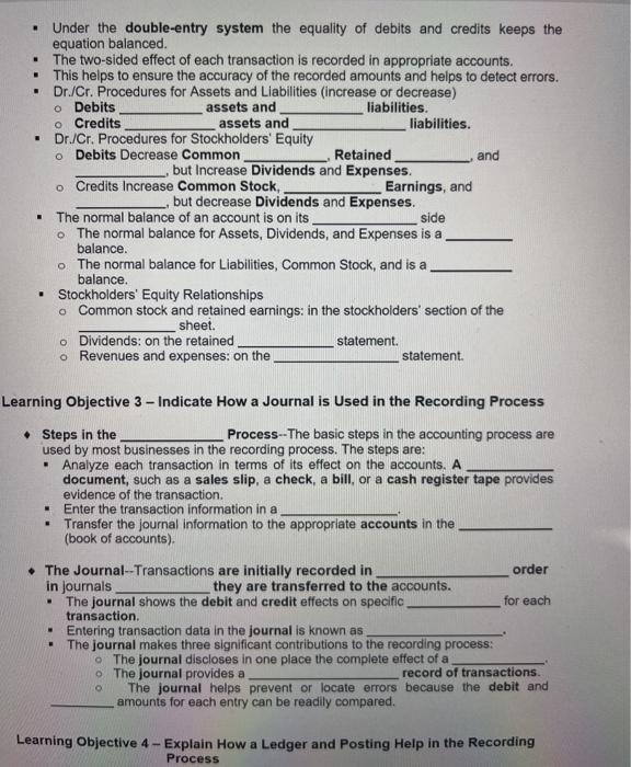 Business Transactions on the Basic Accounting Equation . . Accounting Information System