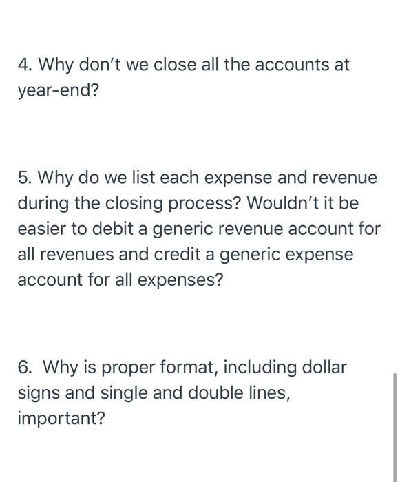 be done in order? 2. Can I skip or combine any of