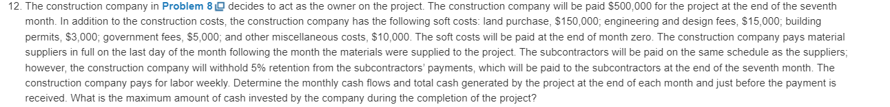  FOR REFERENCE: PLEASE FILL OUT FOLLOWING THE TABLE SHOWN BELOW 12.