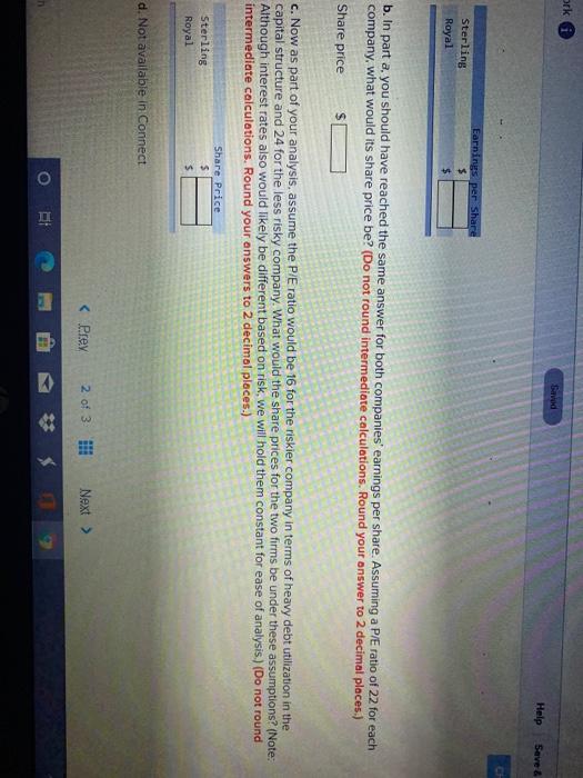 frames and each is able to generate earnings before interest and taxes