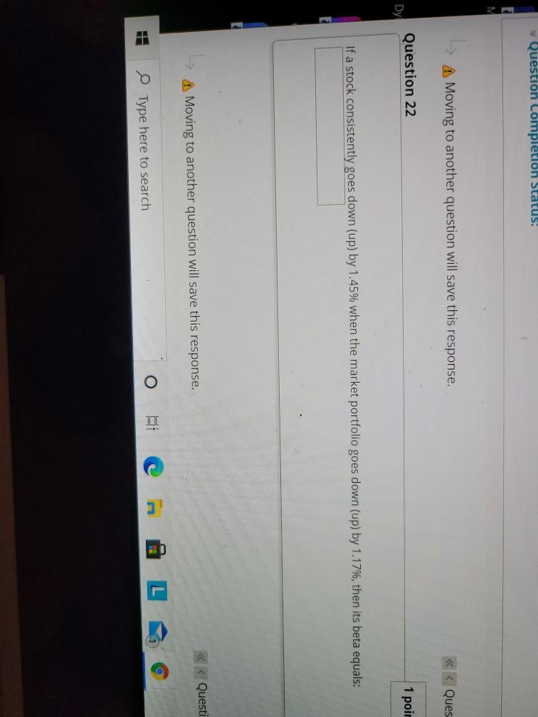 response. & Question 20 of 40 > >> Question 20 1 points