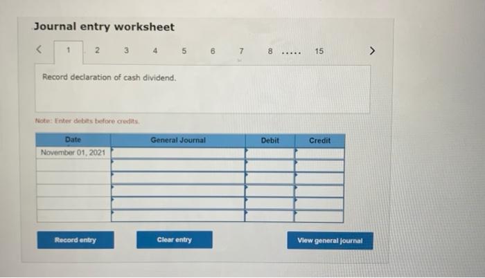 31, 2020, the corporation's accounts included: Common stock, 107 million shares at