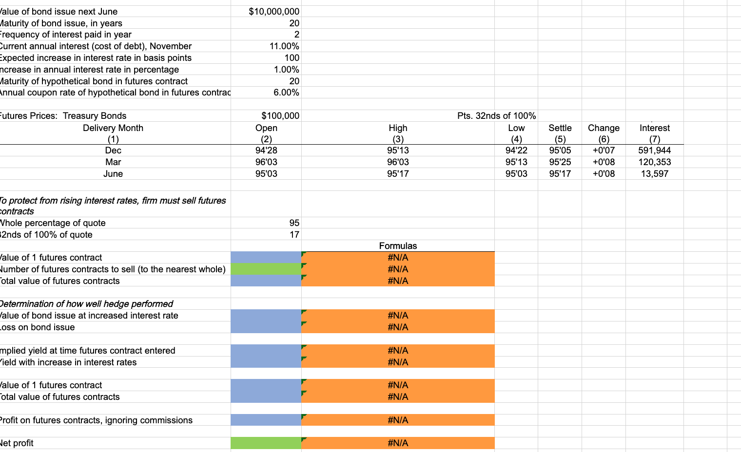  I I just need help with question b. please. Jalue of