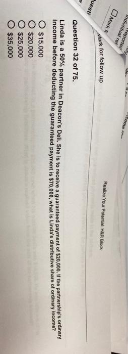  teported Individual ret Home In Mark Realize Your Potential: H&R Block