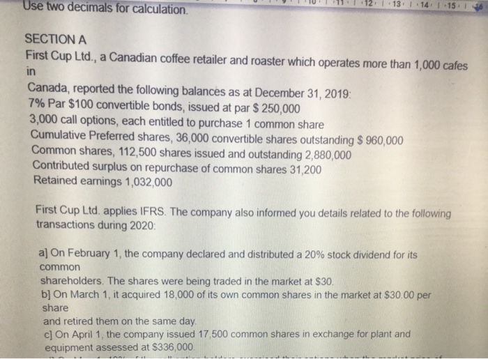  IU Use two decimals for calculation. 11 | 12 | 13