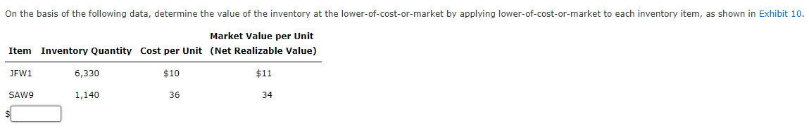 Jul. 21 Purchase 18 units at $53 Nov. 23 Purchase 19 units