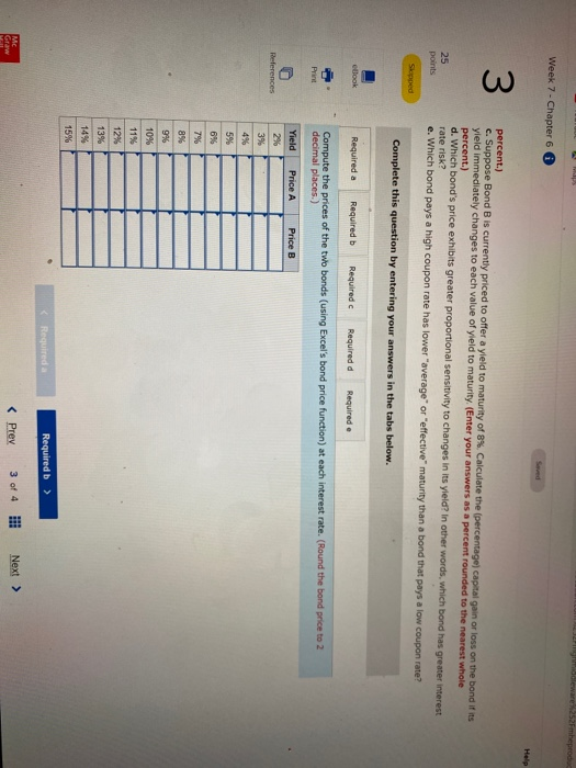 30-year maturity bonds. Bond A has a coupon rate of 4%, while