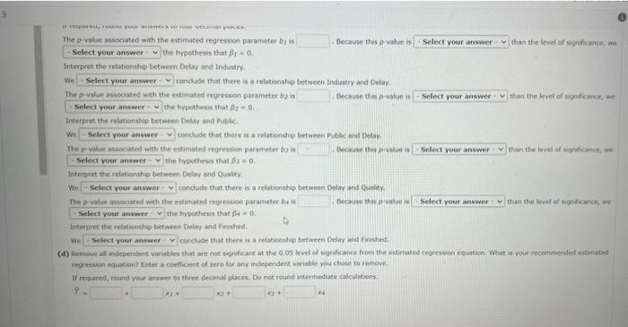the independent variables that were included in this study follow: Industry A