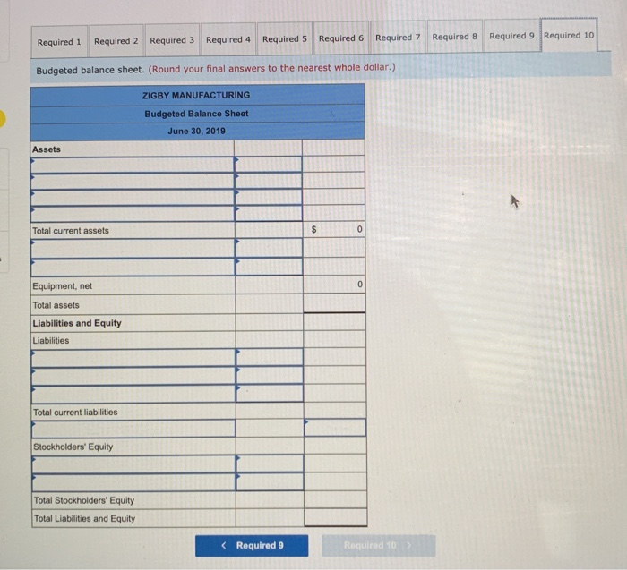 sign.) Calculation of Cash receipts from customers: June Total budgeted sales Cash