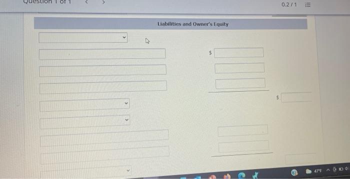 Prepare an income statement for the 2 months onded December 31, 2019.