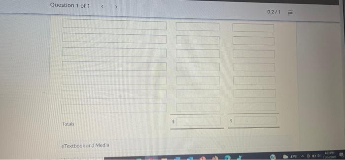 Statement For the Two Months Ended December 31, 2019 Revenues 4832 Service