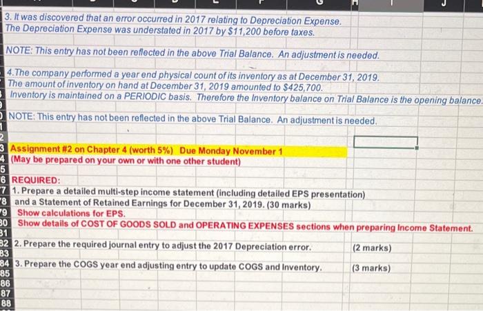 31, 2019 4 5 6 ACCOUNTS DEBIT 7 CREDIT 8 CASH 9