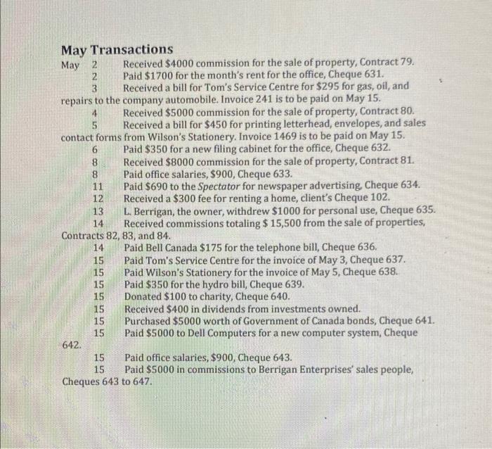 for a service company, demonstrate an understanding of the basic accounting cycle