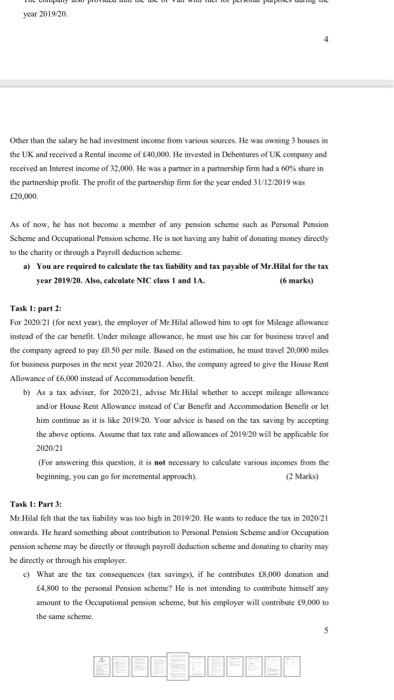 a salary of 80,000 He received a bonus of 5,000 during the