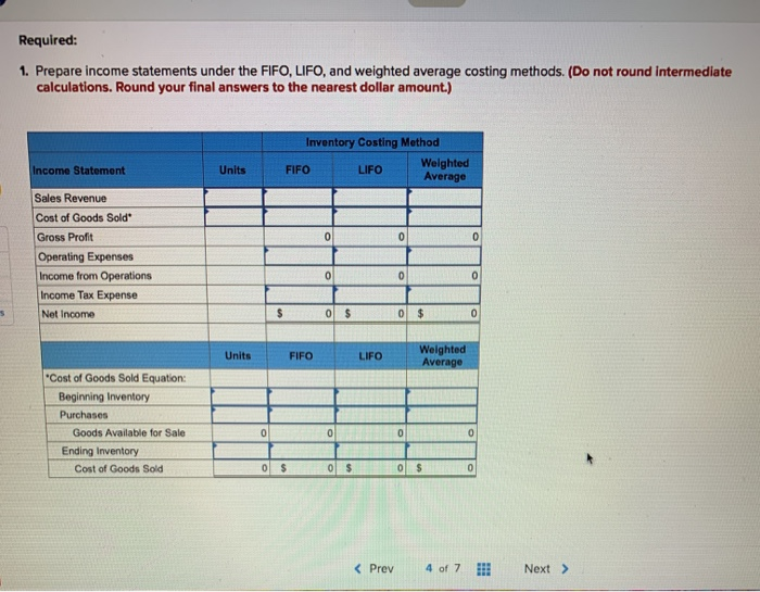 from Operations, Income Taxes, and Net Income (Periodic) [LO 7-3) Courtney Company
