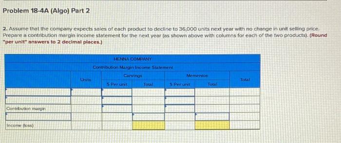 income calculations LO C2, A1, P4 (The following information applies to the