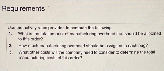 Driver Preparation time Cooking and draining time Units packaged $ $ 44.00