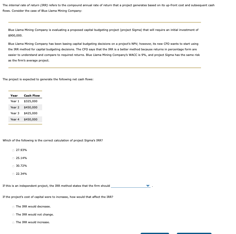 Options for drop down are accept or reject the project The