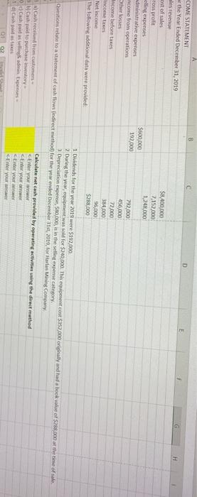 public and has hired you as an independent CPA. One statement that