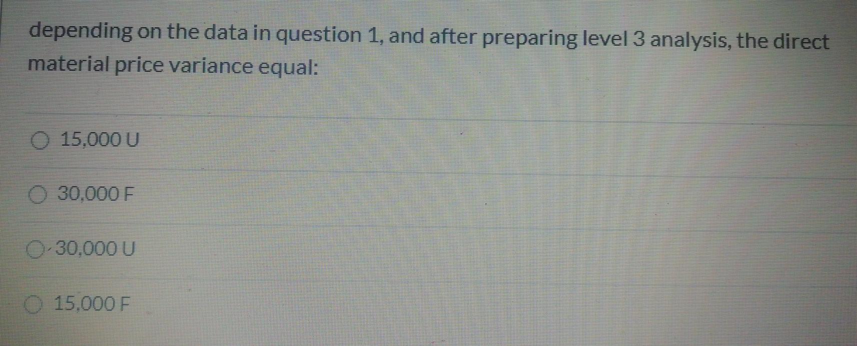2 analysis, the variable overhead sales volume variance equal: 12.000 F 0