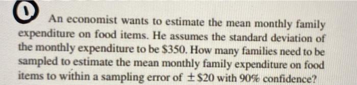 i want to solve this questions using excel O An economist wants