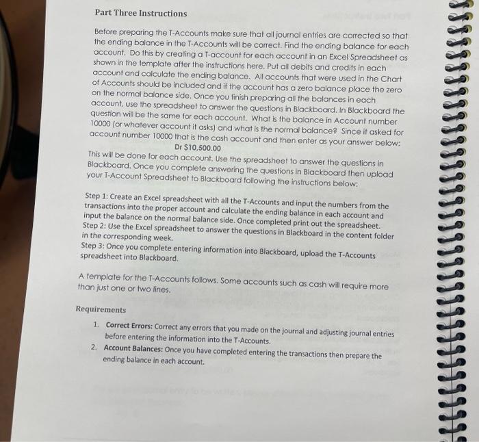 eight adjusting journal entries below in an Excel spreadsheet, please make sure