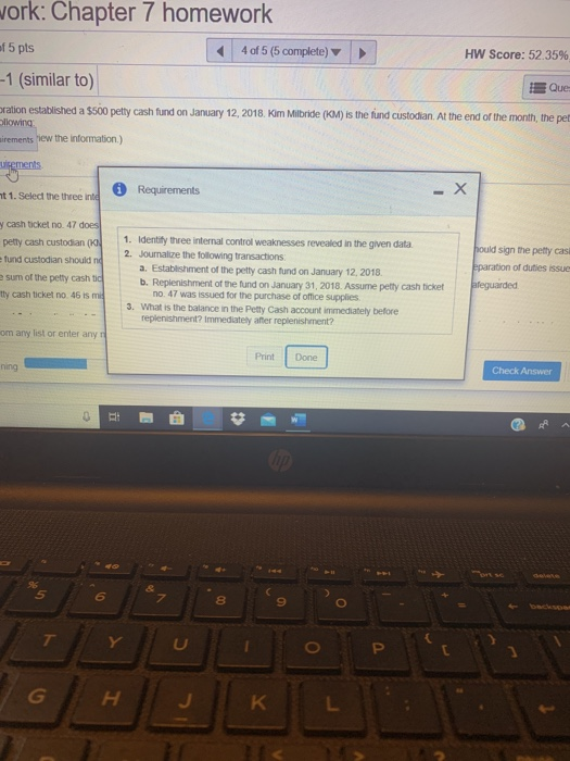 missing. There is no indication of what happened to this ticket. Requirement