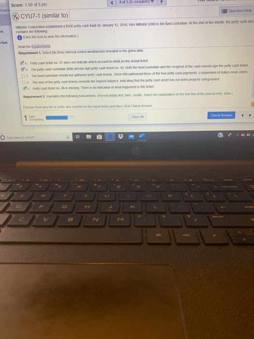 2. Journalce the following transactions: (Record debits first, then, credits. Select the