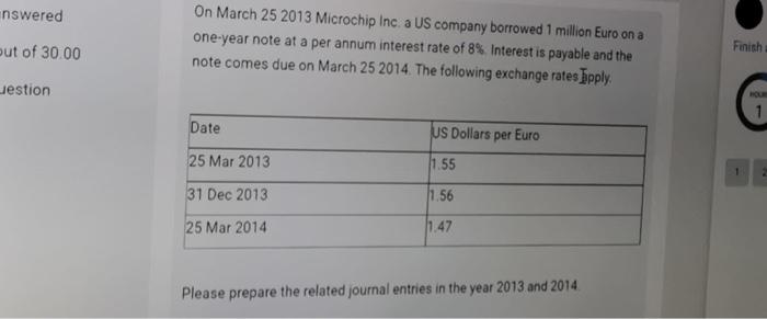 lswered ut of 30 00 estion On March 25 2013 Microchip lnc