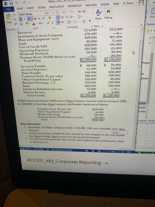 door. Word HOME INSERT DESIGN PAGE LAYOUT REFERENCES MAILINGS REVIEW X Calibr