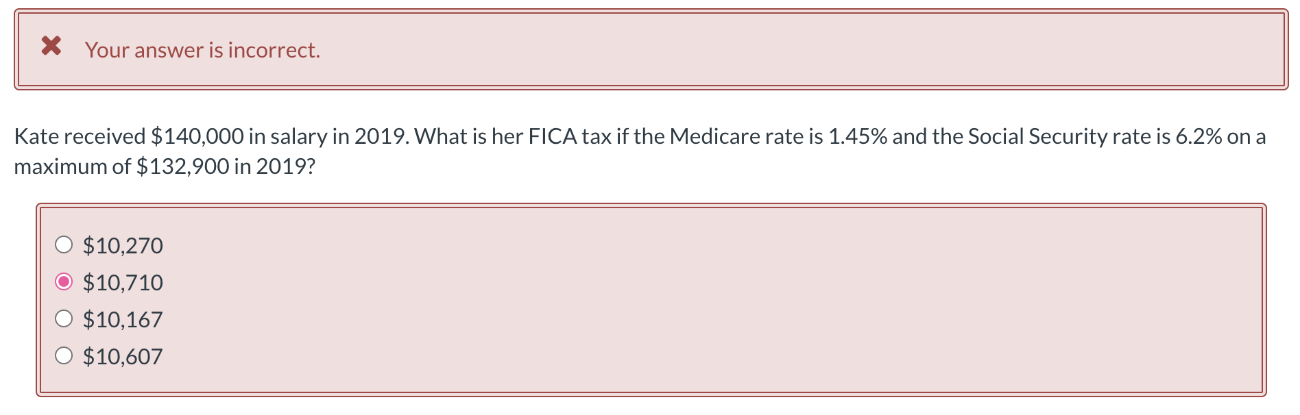 Answer selected is incorrect . Please explain correct answer X Your answer