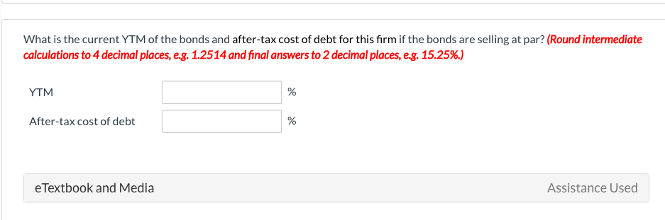 debt for a firm. You know that the firm's 12-year maturity, 8.00