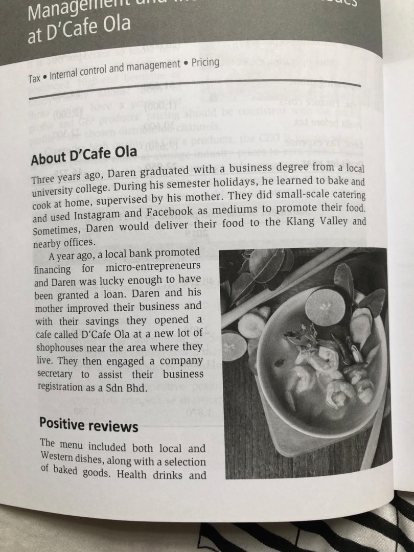  Executive Summary Problem Statement Recommendation and Conclusion Lols Manage at D'Cafe