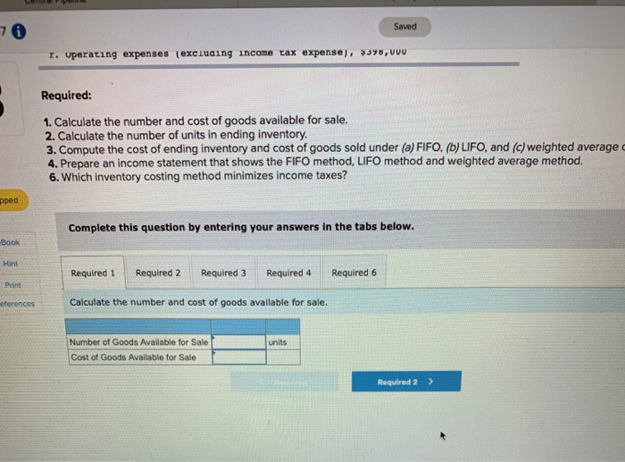 FIFO, LIFO, and Weighted Average Cost [LO 7-3) Scoresby Inc. tracks the