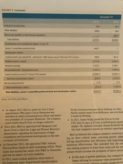 to calculate the following ratios: 1.Total Debt Ratio 2. Debt-Equity Ratio 3.