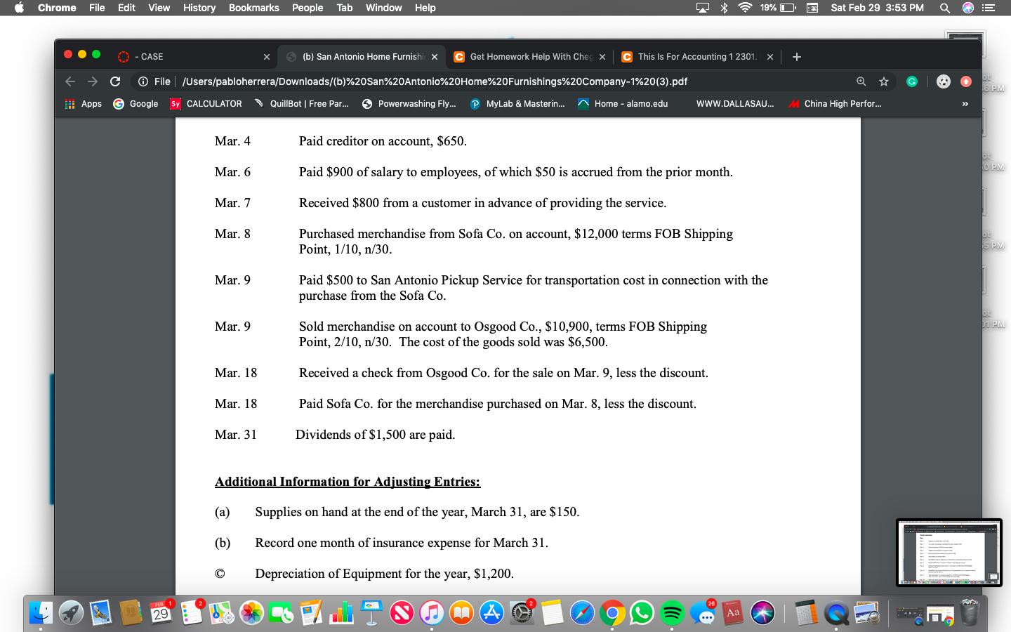 C This Is For Accounting 1 2301.X + C F III Apps