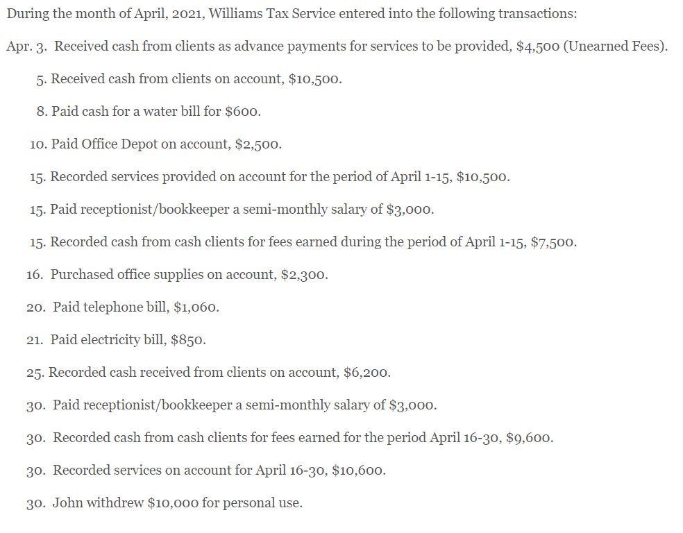 Service is a service organization and is located at 123 South Main