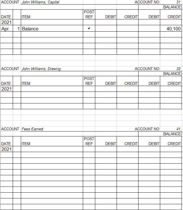 monthly for expired insurance. To help in the operations of the business,