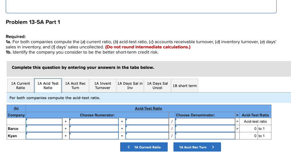 statements of two companies competing in the same industry follows. Barco Kyan