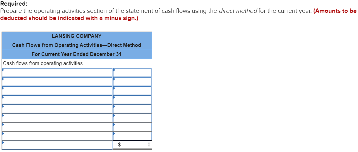 up)! :) Required information Use the following information for the Problems below.