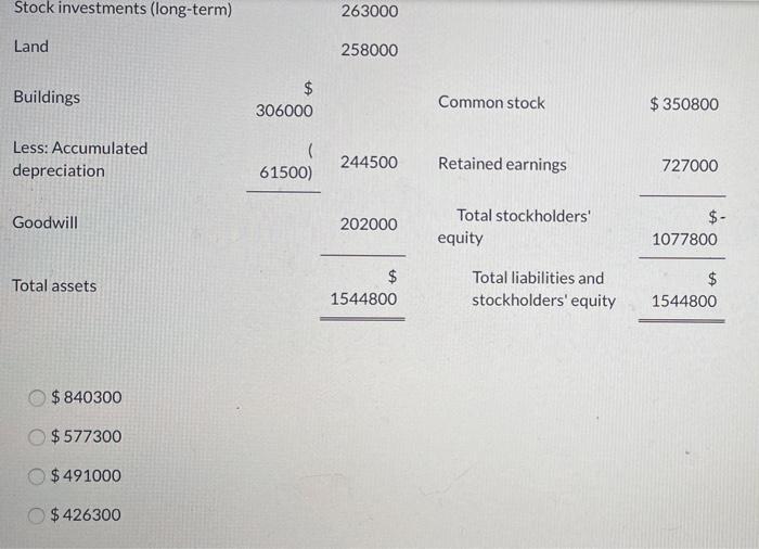 determine the total dollar amount of assets to be classified as current